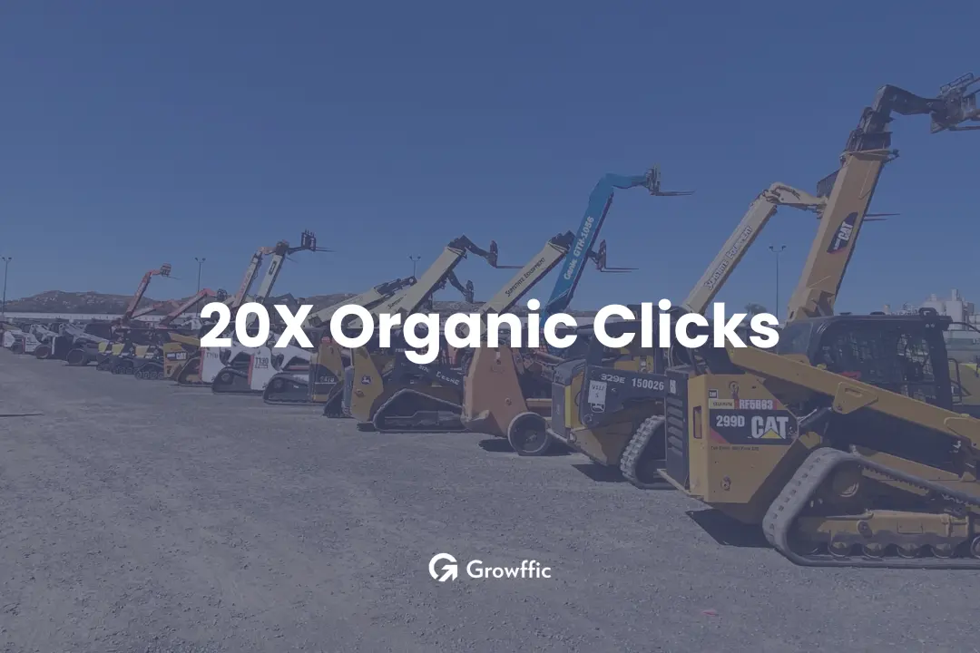 20X Organic Clicks